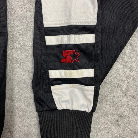 starter jacket mens XL vintage y2k fullzip Jersey sports y2k hiphop team light - Picture 5 of 12